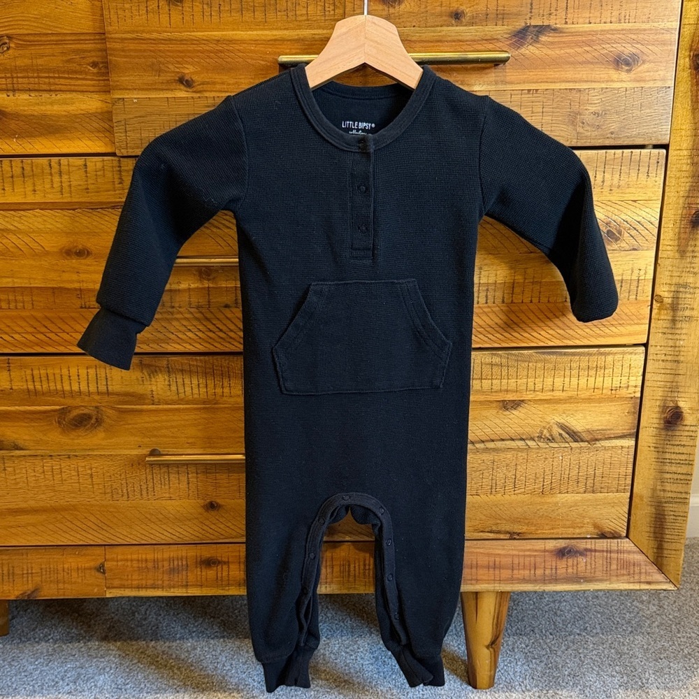 Little Bipsy Baby Black Kids One Piece